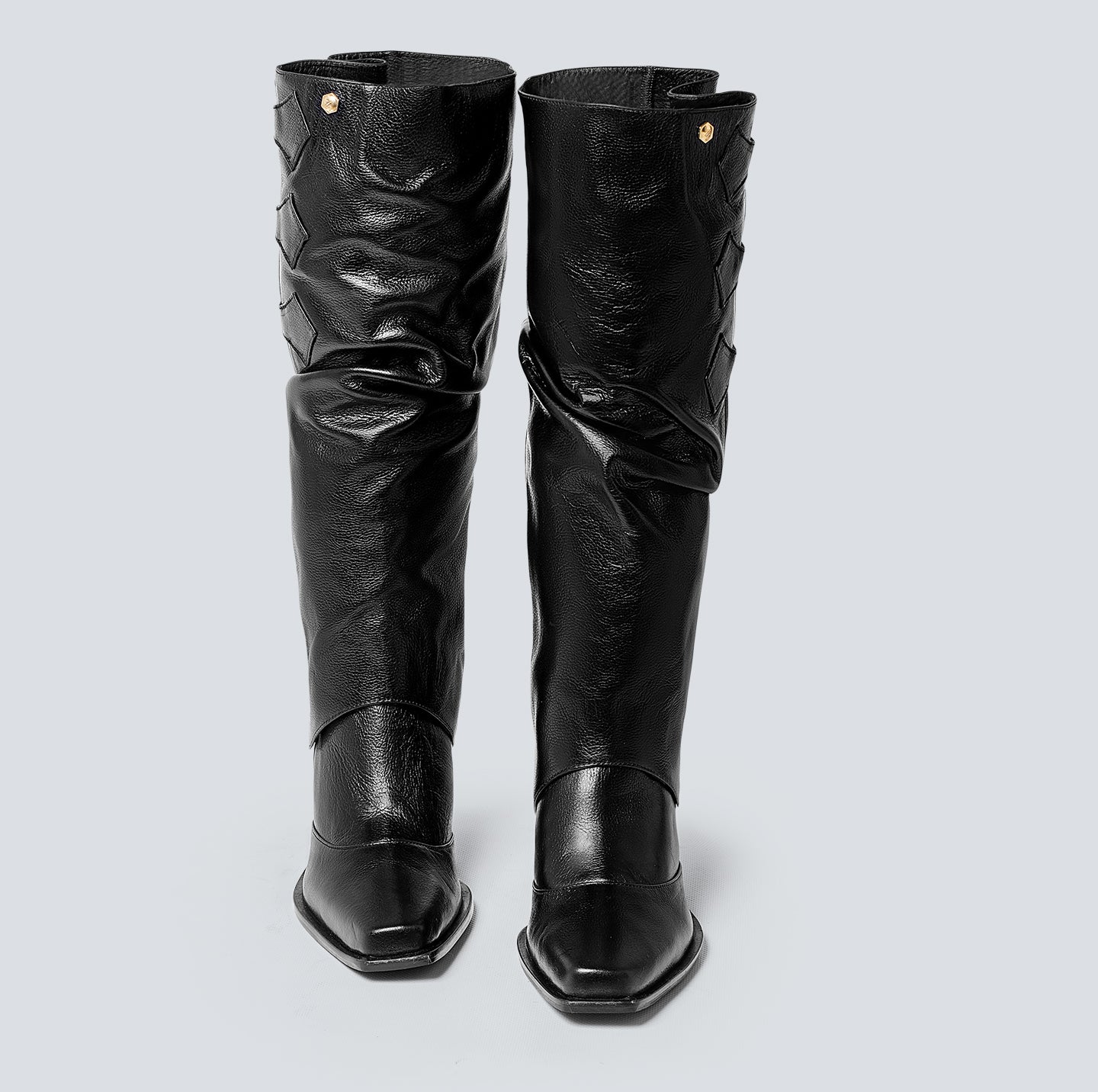 Botas en cuero Dúo cafe