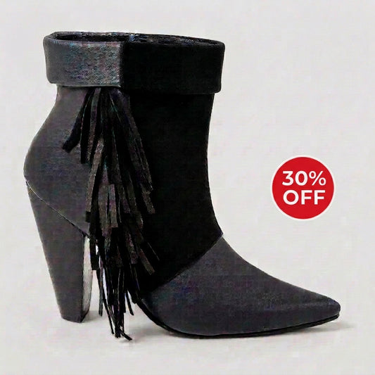 30 % Descuento -Botin Flecos