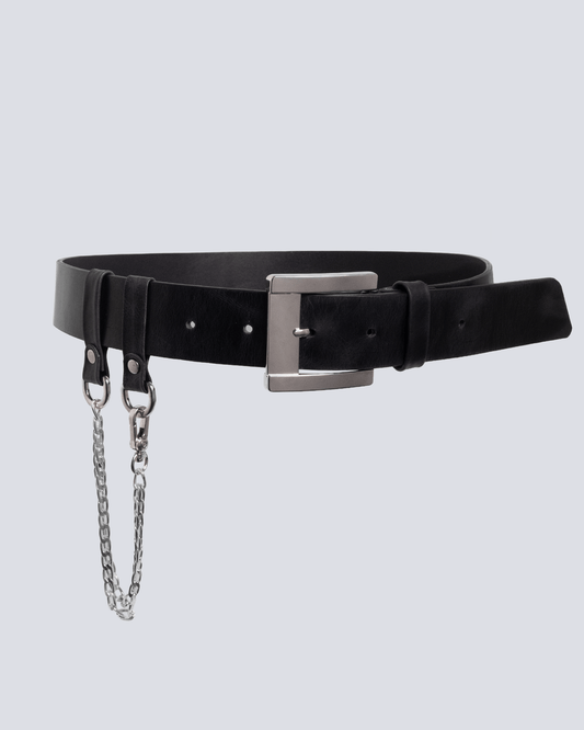 Cinturón cadena básico Negro