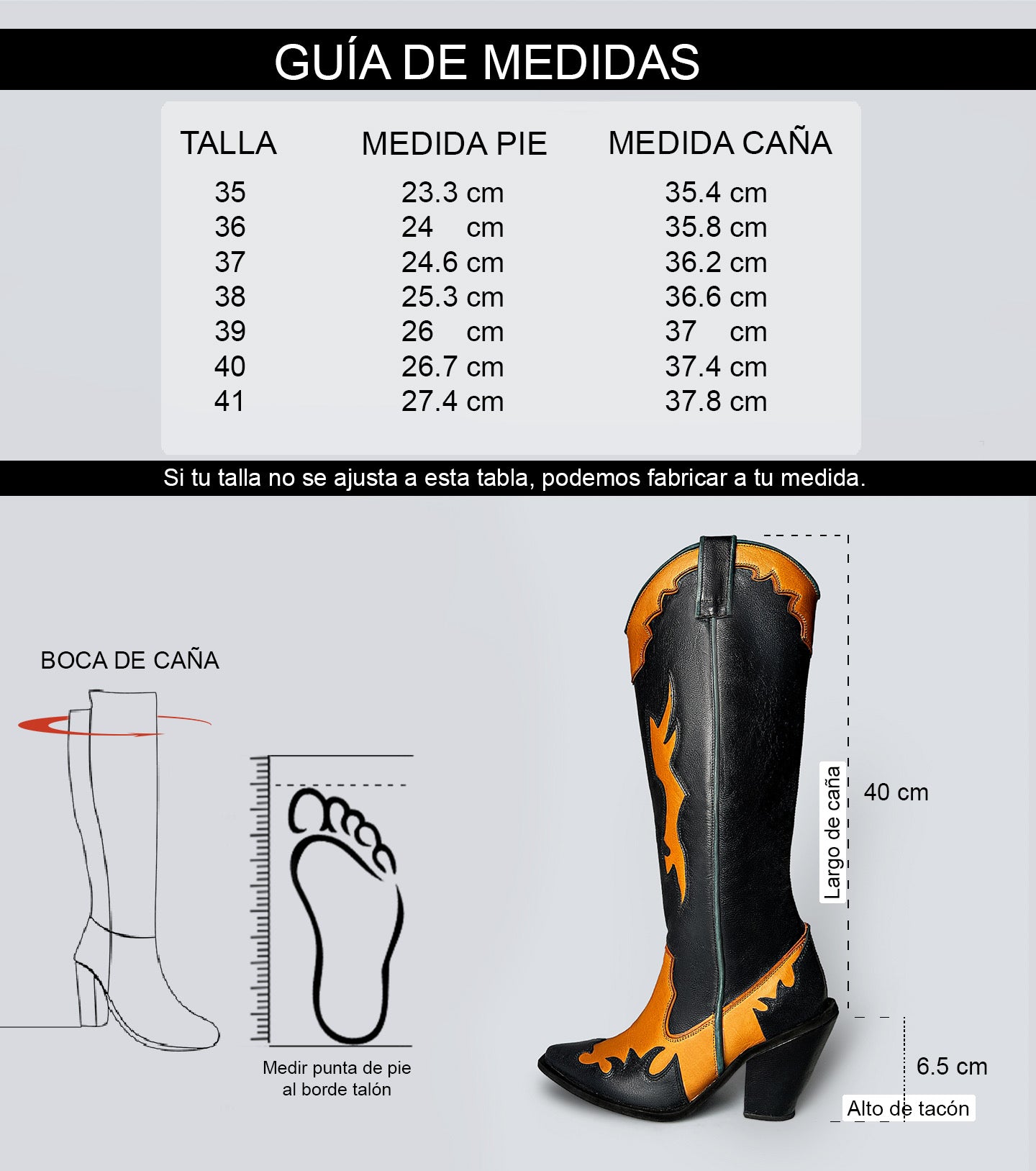 Bota texana Coachella verde textura