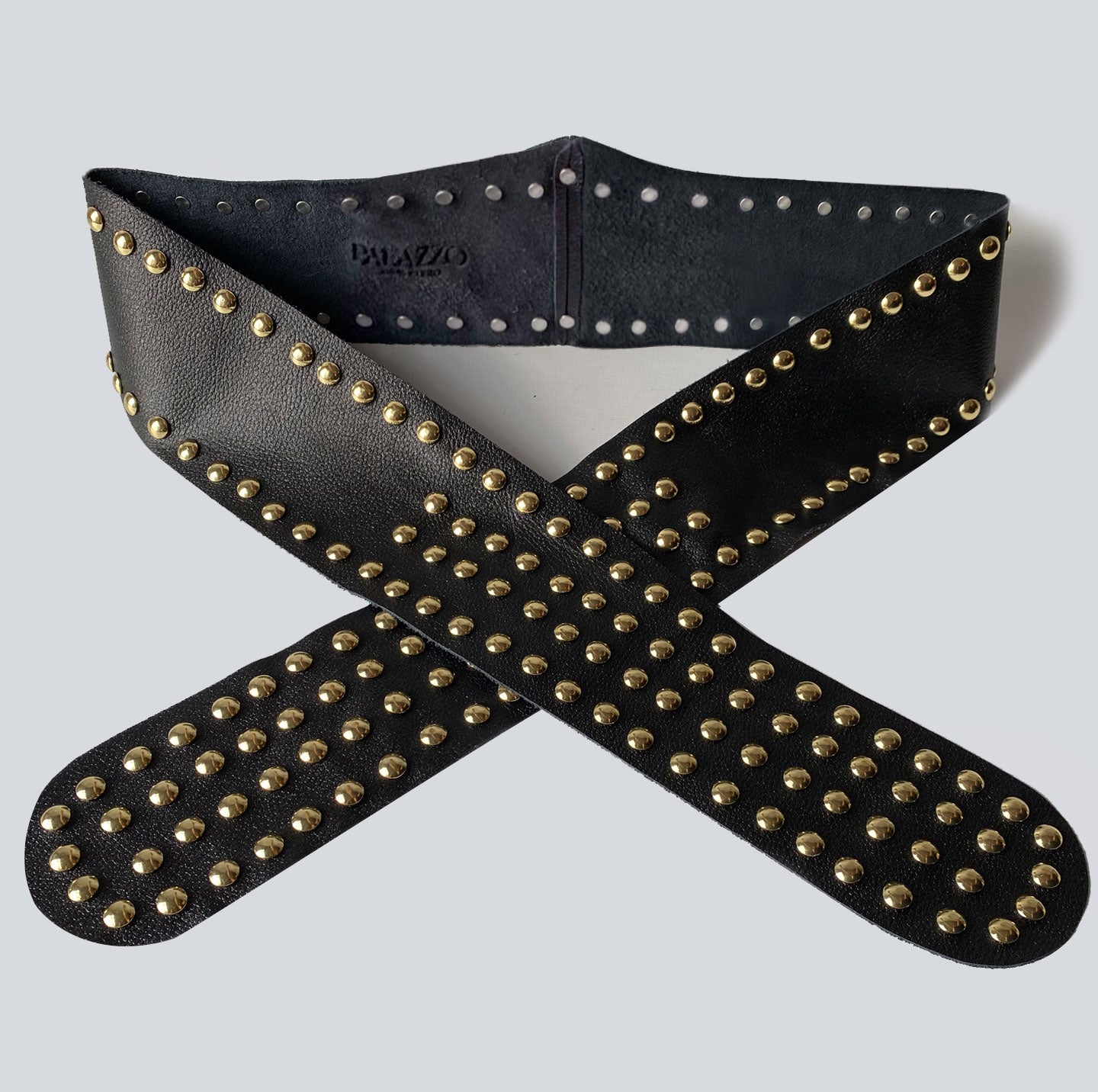 Cinturón en cuero para mujer Verona Dorado