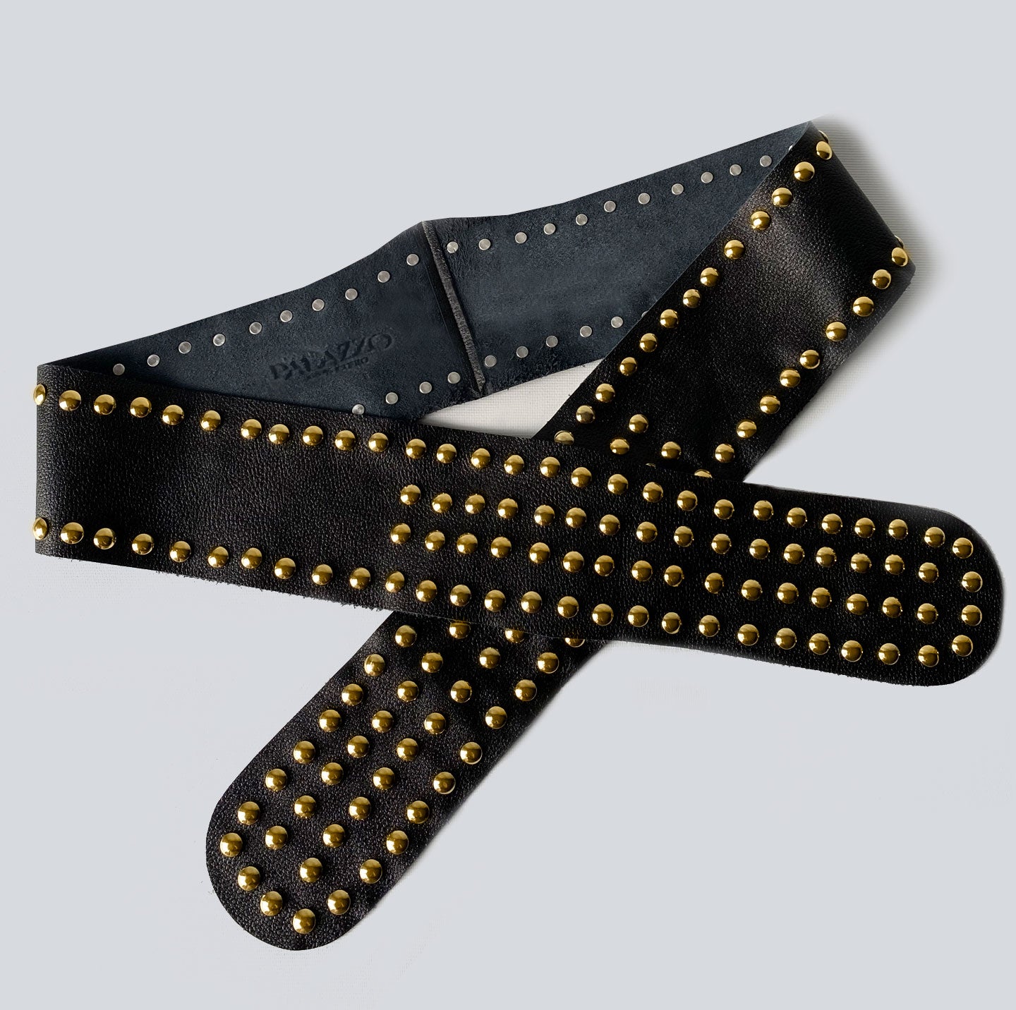 Cinturón en cuero para mujer Verona Dorado