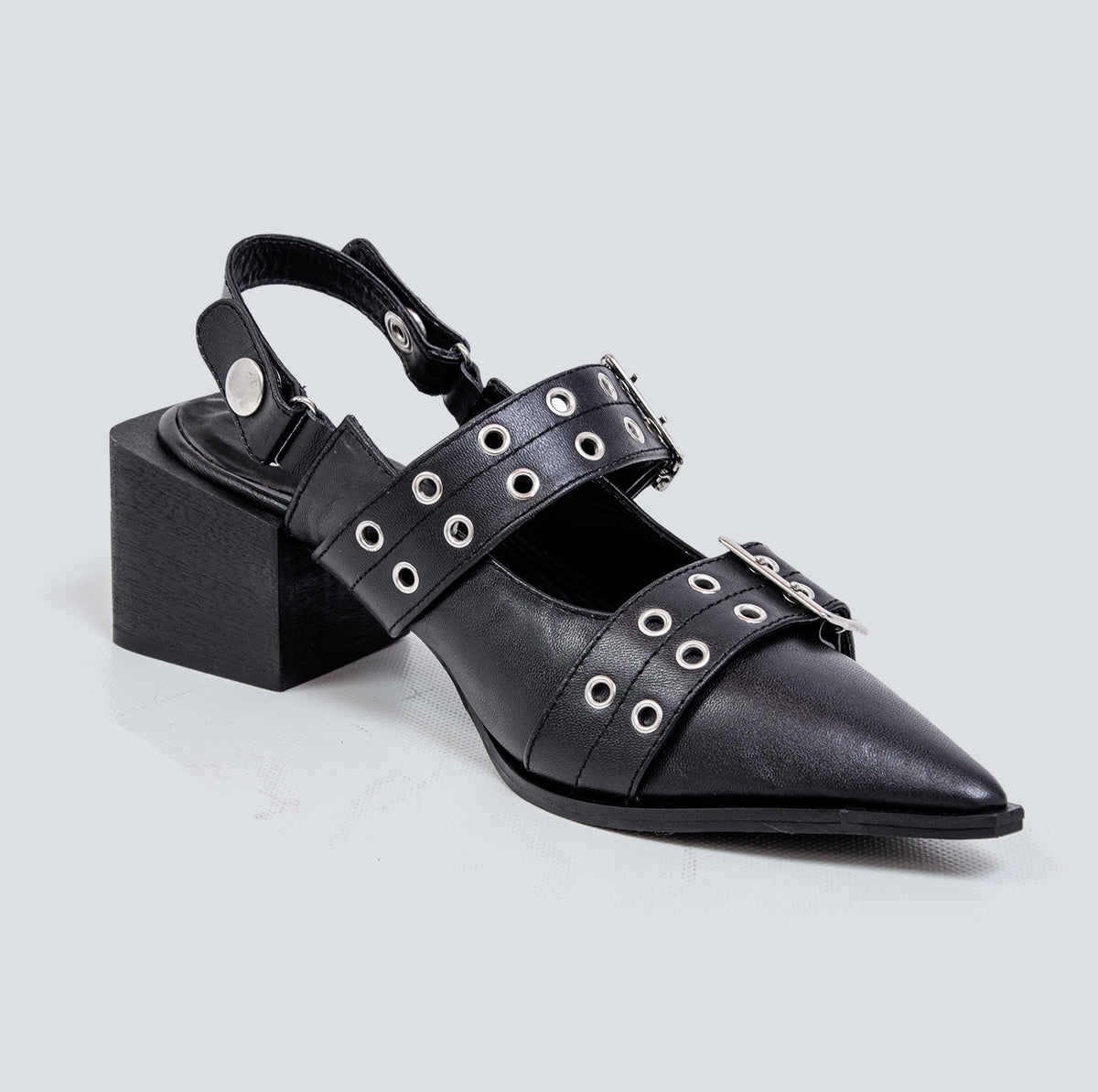 Zapato en cuero para mujer Zoe negro
