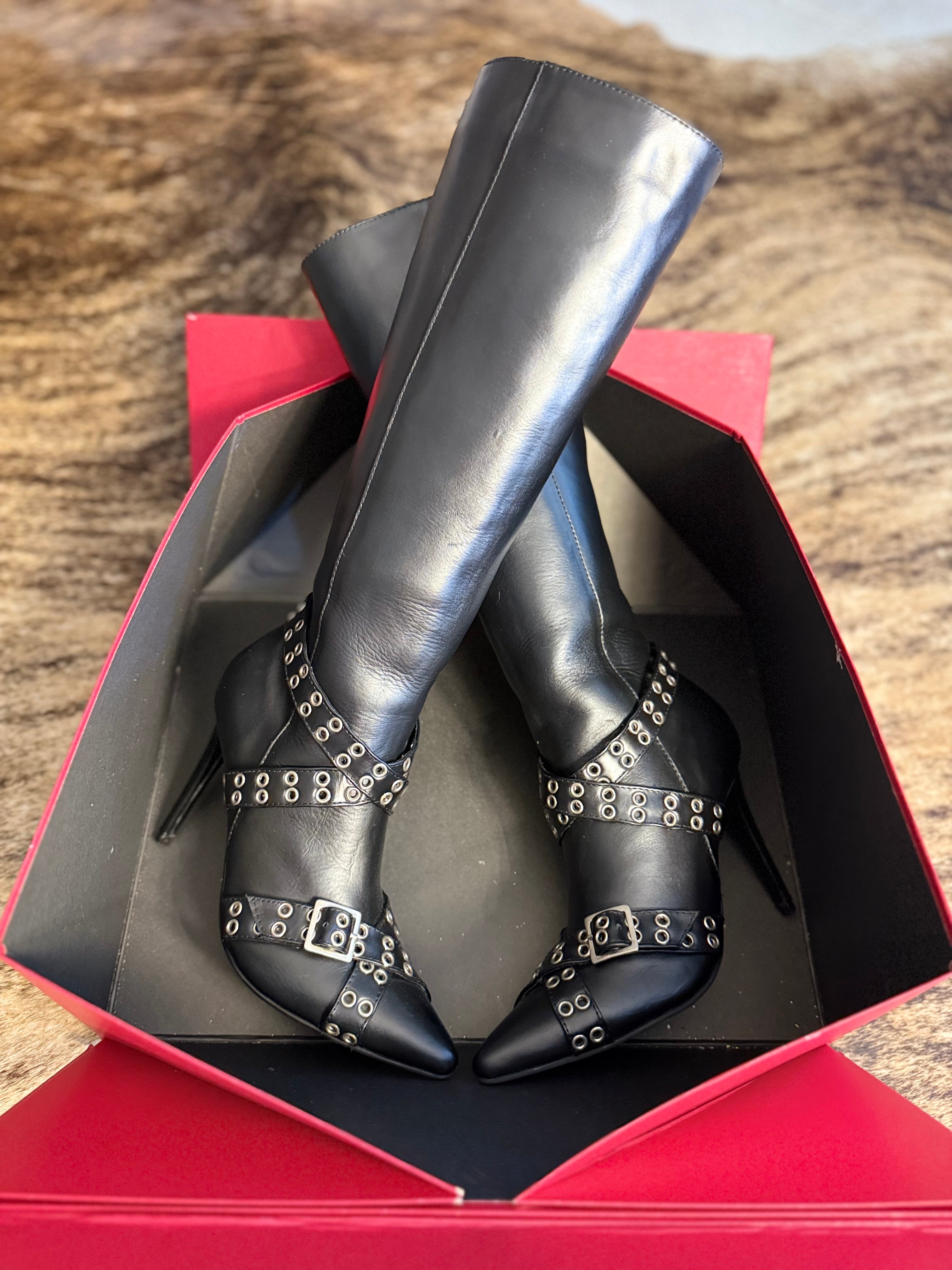 50% Descuento Bota larga taches