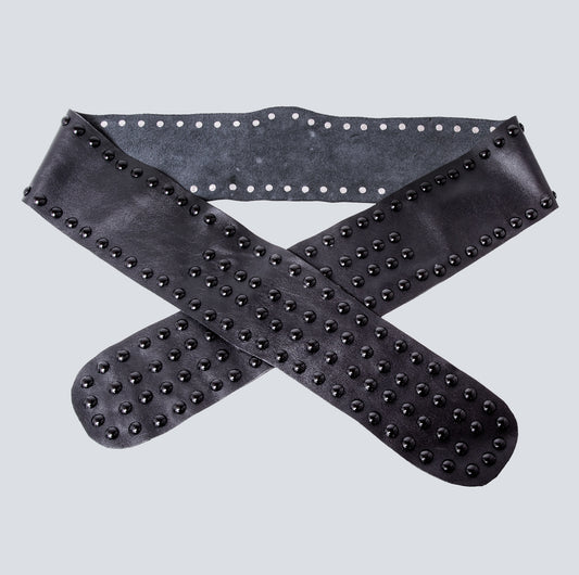 Cinturón en cuero para mujer Verona negro