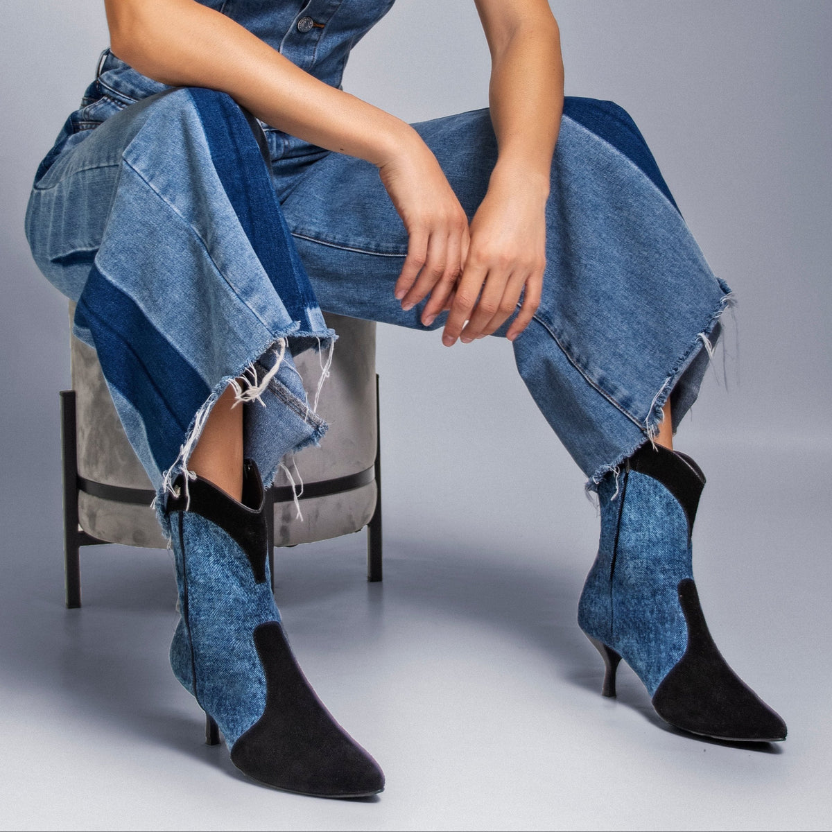 30% DESCUENTO-Botin Denim