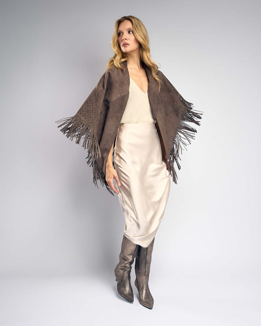 Chal de cuero Positano