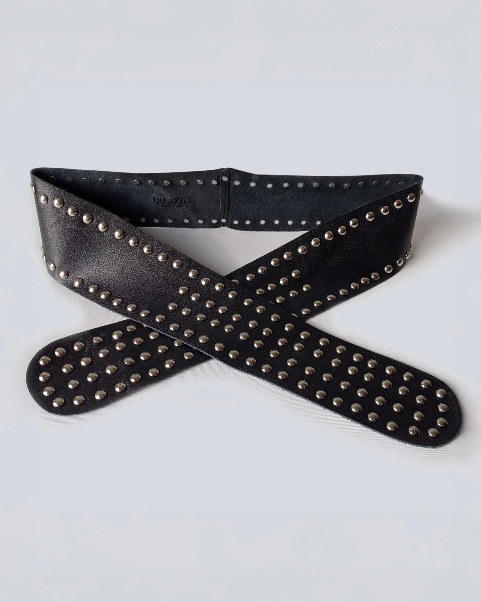 Cinturón en cuero para mujer Verona Plata