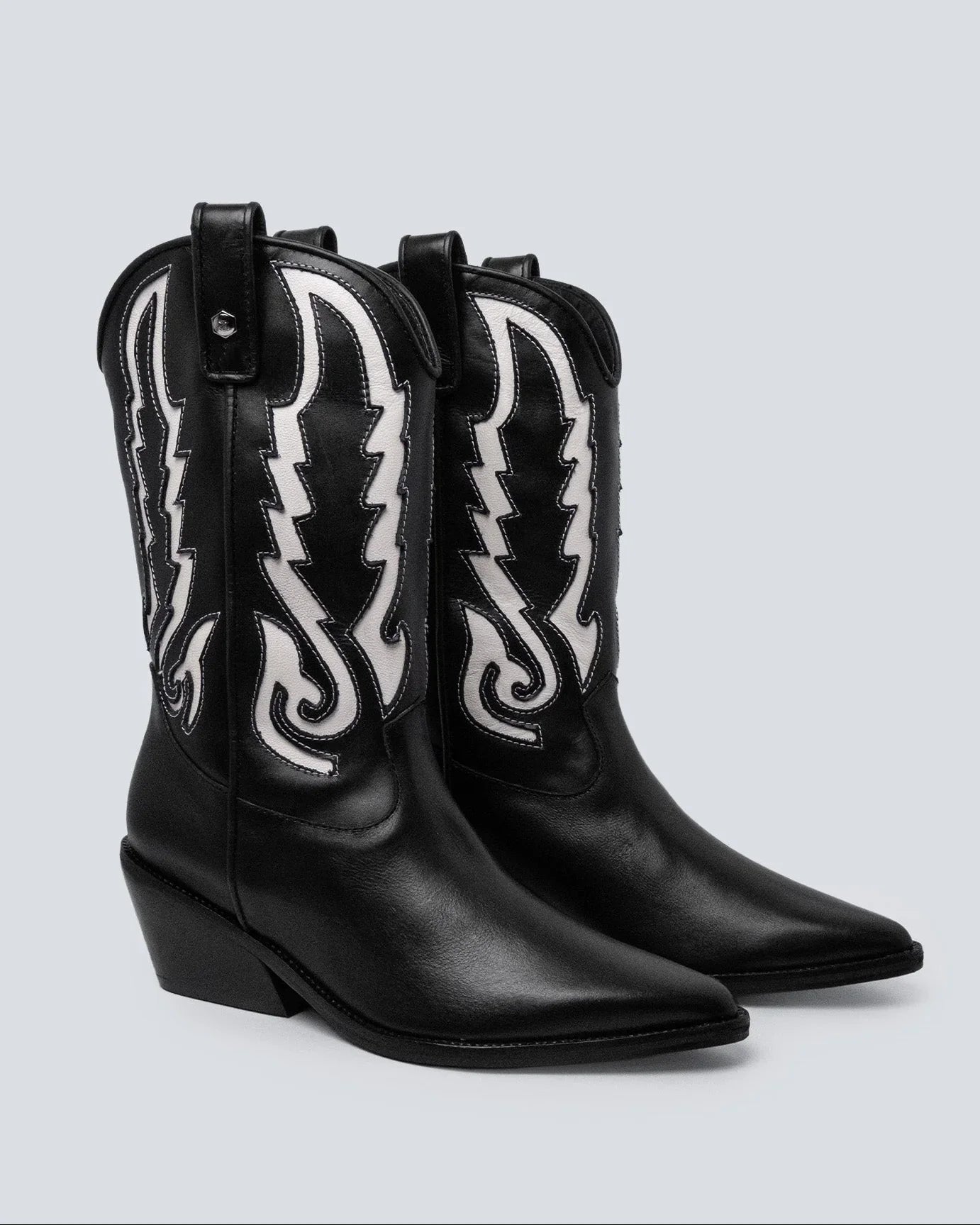 Botas en cuero para mujer Toscana laser