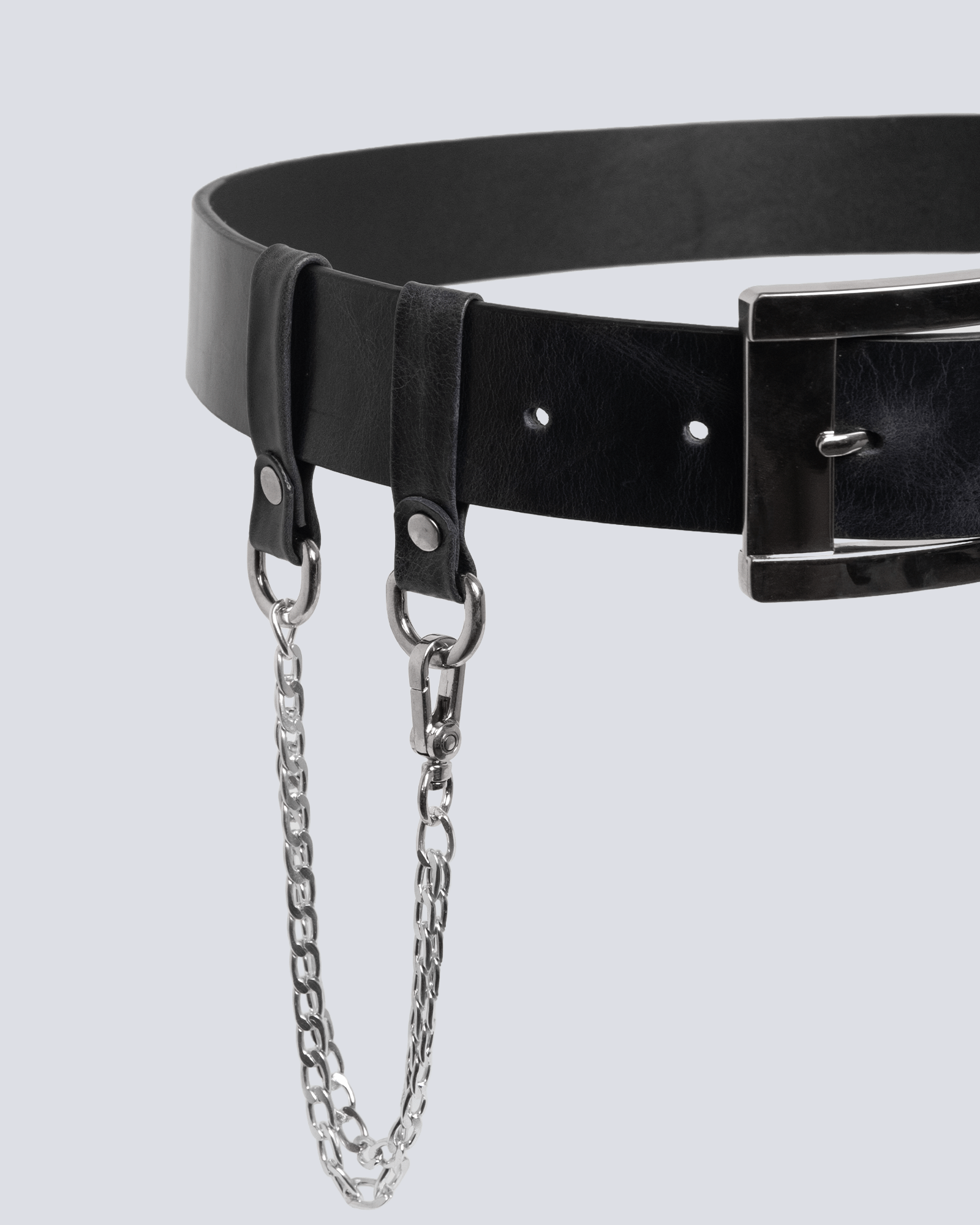 Cinturón cadena básico Negro