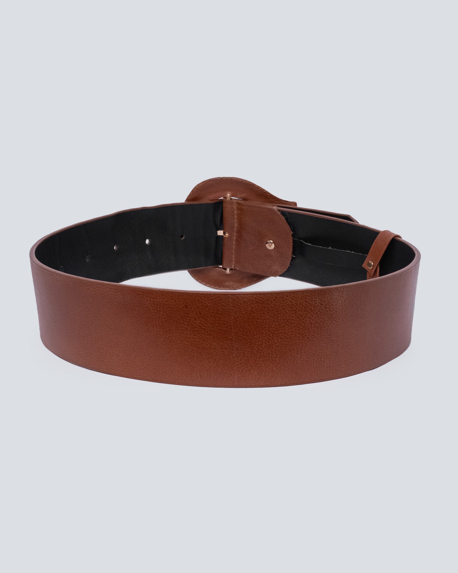 Cinturón en cuero para mujer Lazio miel