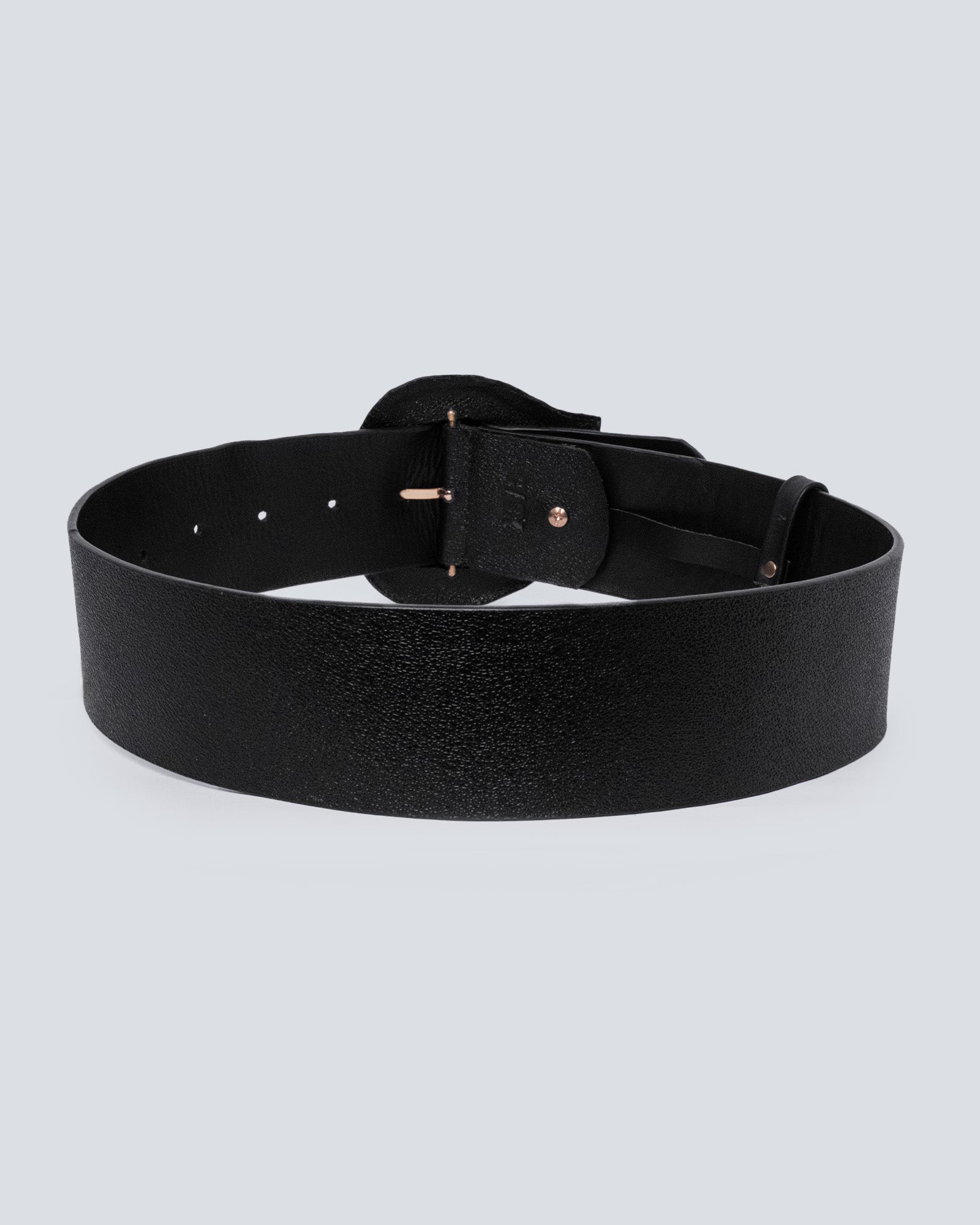 Cinturón en cuero para mujer Lazio negro